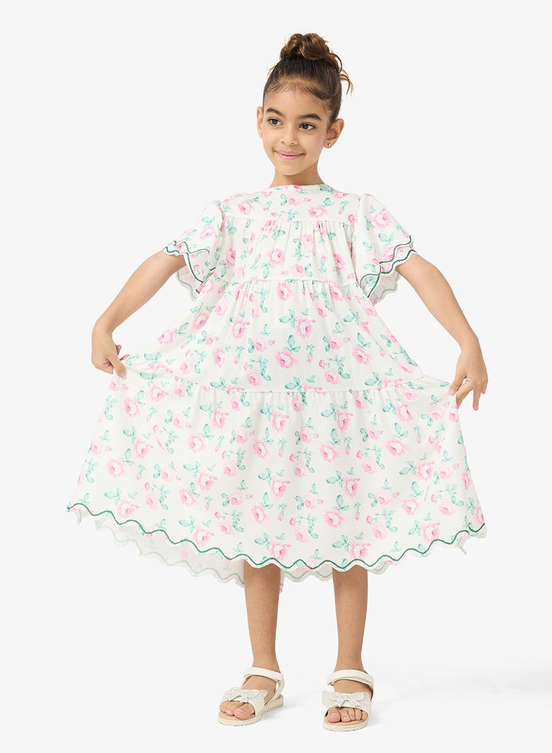 Pinata Floral Print Summer Dress - Image 2